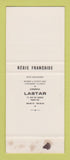 Matchbook Cover - Ameublement Menuisier Jean Mazeau France Furniture