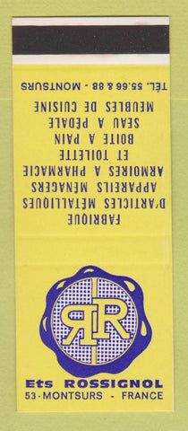 Matchbook Cover - Ets Rossignol France Fabrique Furniture?