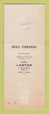 Matchbook Cover - Meubles Deluze Nancy France Rue Raugraff