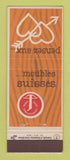 Matchbook Cover - Pensez Aux Meubles Suisses Switzerland?