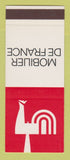 Matchbook Cover - Mobilier De France