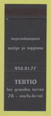 Matchbook Cover - Tertio Meubles France WRITING WEAR