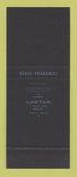Matchbook Cover - Tertio Meubles France WRITING WEAR