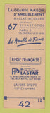 Matchbook Cover - Le Meuble de France La Grande Maison Paris 67