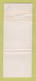 Matchbook Cover - Axis Sport Nederkouter Gent