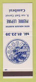 Matchbook Cover - Pierre Lepine Jewelry Watches Cambrai France