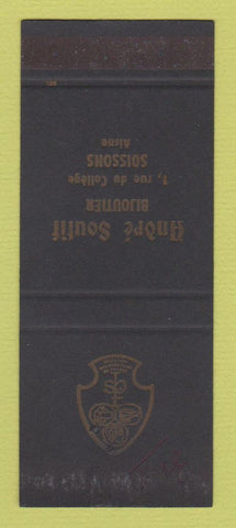 Matchbook Cover - Andre Soutif Bijoutier Soissons France WEAR