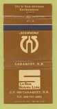 Matchbook Cover - Pioneer Stereo Le Son Caraquet NB WEAR 30 Strike