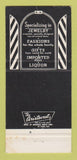 Matchbook Cover - Ransom House Liquor Gifts St Thomas Virginin Islands 30 Strike