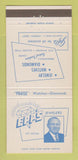 Matchbook Cover - Epp's Jewelry Taft Epstein 30 Strike