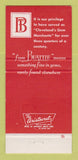 Matchbook Cover - HW Beattie Gems Jewelry Cleveland OH 30 Strike