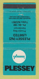 Matchbook Cover - Plessey New Zealand Henderson recording WEAR 30 Strike