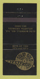 Matchbook Cover - Sold Gold Music Store Atlanta GA 30 Strike