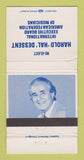 Matchbook Cover - Harold Hal Dessent American Fed of Musicians 30 Strike