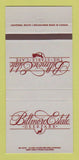 Matchbook Cover - Biltmore Estate Deer Park 30 Strike