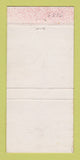 Matchbook Cover - Citizens National Bank Concord NC 30 Strike