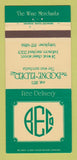 Matchbook Cover - Boone Elder Wine Merchants Baltimore MD 30 Strike