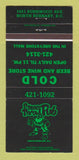 Matchbook Cover - Stones Throw Pub North Burnaby BC 30 Strike