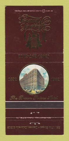 Matchbook Cover - Brown Palace Hotel Denver Colorado 1992 WEAR 30 Strike