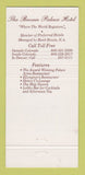 Matchbook Cover - Brown Palace Hotel Denver Colorado 1992 WEAR 30 Strike