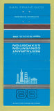 Matchbook Cover - Western Restaurant Convention 1988 San Francisco CA 30 Strike