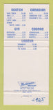 Matchbook Cover - Colony Liquor Shop Nassau Bahamas WEAR 30 Strike
