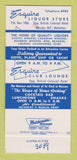 Matchbook Cover - Esquire Club Liquor Store Nassau Bahamas 30 Strike