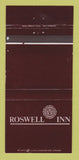 Matchbook Cover - Roswell Inn NM 30 Strike