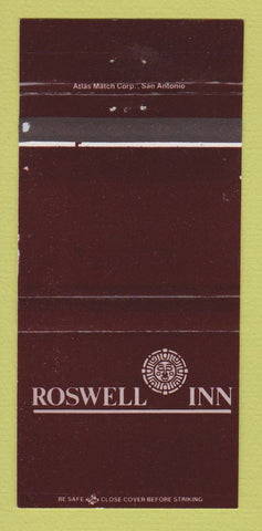 Matchbook Cover - Roswell Inn NM 30 Strike
