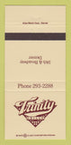 Matchbook Cover - Trinity Grille Denver Colorado 30 Strike