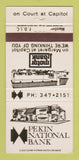 Matchbook Cover - Pekin National Bank IL 30 Strike