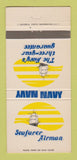 Matchbook Cover - Navy Seafarer Airman Recruiting 30 Strike