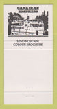 Matchbook Cover - Steamboat Vacations Kingston ON 30 Strike