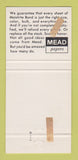 Matchbook Cover - Mead Papers 30 Strike