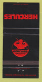 Matchbook Cover - Hercules Products Paper Montreal QC 30 Strike