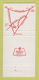 Matchbook Cover - Falls Landing Seafood Restaurant Great Falls VA 30 Strike