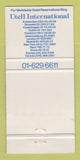 Matchbook Cover Grand Metropolitan Hotels British Caledonian Airlines 30 Strike