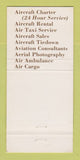 Matchbook Cover - Thomsen Aviation Santa Ana CA WEAR 30 Strike