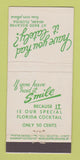 Matchbook Cover - Miami FL Bar Liquor Store  21 Strike Feature