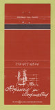 Matchbook Cover - Rotisserie for Beef and Bird Houston TX 30 Strike