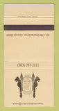 Matchbook Cover - Brown Palace Hotel Denver Colorado  30 Strike