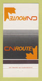 Matchbook Cover - CN Route Railroad Canada 30 Strike