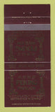 Matchbook Cover - Pekin Pavilion Chinese Restaurant  30 Strike