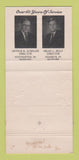 Matchbook Cover - Schisler Funeral Homes Northampton Nazareth PA 30 Strike