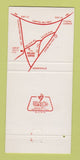 Matchbook Cover - Falls Landing Seafood Restaurant Great Falls VA 30 Strike