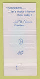Matchbook Cover - United Transportation Union Cleveland OH 30 Strike