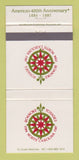 Matchbook Cover - Roanoke Voyages NC 1987 30 Strike