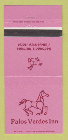 Matchbook Cover - Palos Verdes Inn Redondo Beach CA 30 Strike