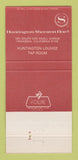 Matchbook Cover - The Terrace Huntington Sheraton Hotel Pasadena CA 30 Strike