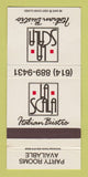Matchbook Cover - La Scala Italian Bistro Dublin OH 30 Strike